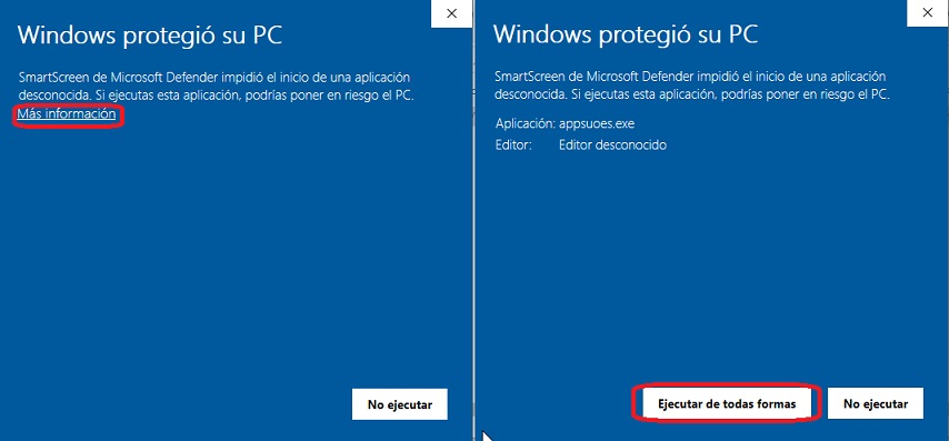 Advertencia Windows 10/11