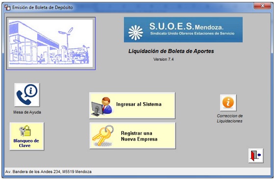 Acceso con CUIT y Clave